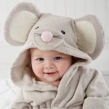 Vidutinio dydžio 12-24 mėnesių kūdikis vieno sluoksnio medvilninių gyvūnų modeliavimas Vonia Rankšluostis Berniukas Mergaitė Pilnaties drabužiai Siųsti išgalvotą dovaną - Nuotrauka 1  