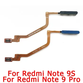 skirta Xiaomi Redmi Note 9 Pro 9S Note9 9Pro pirštų atspaudų jutiklis namų mygtuko juostelė lankstus kabelio keitimas Atsarginės dalys - Nuotrauka 1  