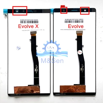 Original for BlackBerry Evolve X LCD Screen Evolve X Display Touch Panel Digitizer for BlackBerry Evolve LCD BBG100-1 Display - Nuotrauka 1  