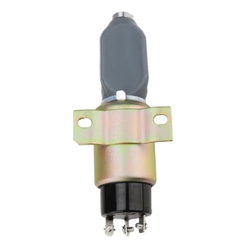 3864274 1751-24E Stop Shut Off Solenoid SA-3766T 24V for Cummins,New - Nuotrauka 1  