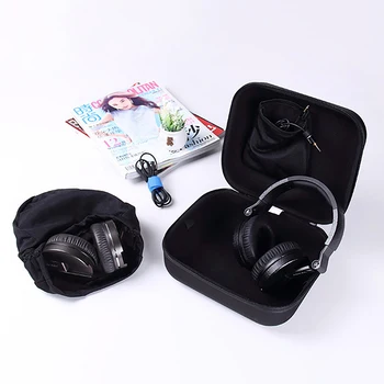 didelis ausinių krepšys Universali ausinių laikymo dėžutė, skirta EVA ausinių laikymo krepšiui, gali būti naudojama fotoaparato nešiojamam naujam - Nuotrauka 1  