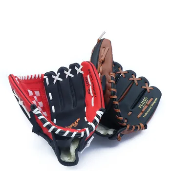 Beisbolo pirštinės Sutirštintos suaugusieji Softball apsauginės gaudyklės pirštinės 12,5 colių PVC Atsparios dėvėti sportinės rankų apsaugos priemonės - Nuotrauka 2  