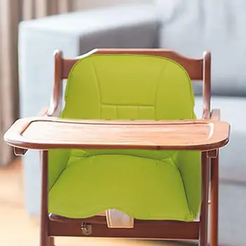 Kėdžių pagalvėlės valgomojo kėdėms Vaikams paaukštintas sėdynės padas stalui likti vietoje Atlošas Patogi sėdynės pagalvėlė Oda - Nuotrauka 2  