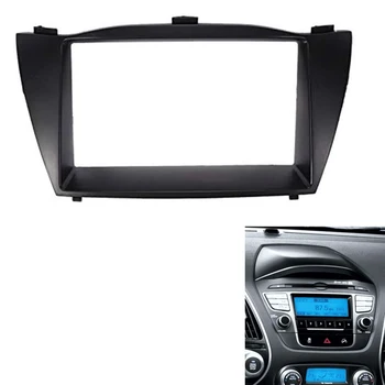 Double Din Car Radio Fascia Trim Kit Install Frame DVD panelės stereo sąsaja, skirta HYUNDAI TUCSON IX35 2010+ 178X102mm - Nuotrauka 2  