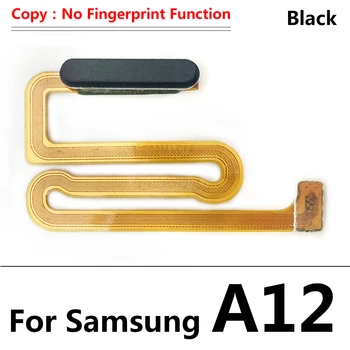 NAUJAS pirštų atspaudų skaitytuvas Samsung Galaxy A12 A125F ID Pagrindinis mygtukas Pirštų atspaudų meniu Grąžinti raktų atpažinimo jutiklį Flex kabelis - Nuotrauka 2  