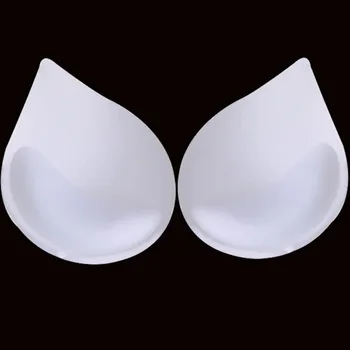 2-1Pair Spong liemenėlės pagalvėlės Bikinio krūtinės puodelis Push Up Įdėkite putplasčio pagalvėles moterims Maudymosi kostiumėlių paminkštinimas nuimamos stiprinamosios liemenėlės pagalvėlės - Nuotrauka 2  