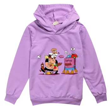 Žaidimas Pica Bokštas Džemperis su gobtuvu vaikams Grafiniai džemperiai Baby Boys Viršutiniai drabužiai ilgomis rankovėmis Mažylių mergaičių paltai Vaikų laisvalaikio gatvės drabužiai - Nuotrauka 2  