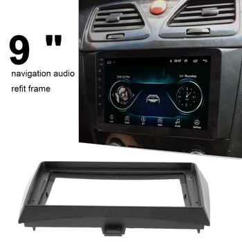 2 Din Car Radio Fascia, skirta JAC J5 2009-2014 DVD stereo rėmo plokštės adapterio montavimo prietaisų skydelio montavimo rėmelio apdailos rinkinys - Nuotrauka 2  