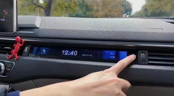 Automobilio prietaisų skydelio ekranas AUDI A4 A5 A6 Q7 2016-2020 Android LCD kopiloto ekranas Multimedijos įrenginio galvutė 3-oji karta - Nuotrauka 2  