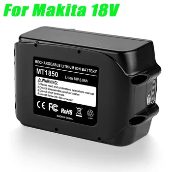 Pakeiskite Makita 18V įrankį BL1850B Battery4.0AH 6.0AH 7.0AH 8.0AH 9.0AH, suderinamas su BL1840B BL1860B BL1830 BL1815 BL1820 - Nuotrauka 2  